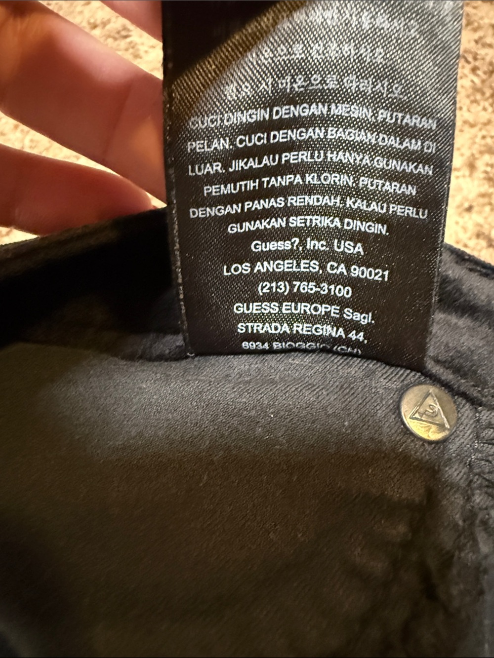 Guess Black Skinny Pants - Picture 4 of 7